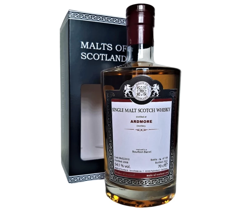 Ardmore 2008 Bourbon Barrel 54,1% Vol Malts of Scotland