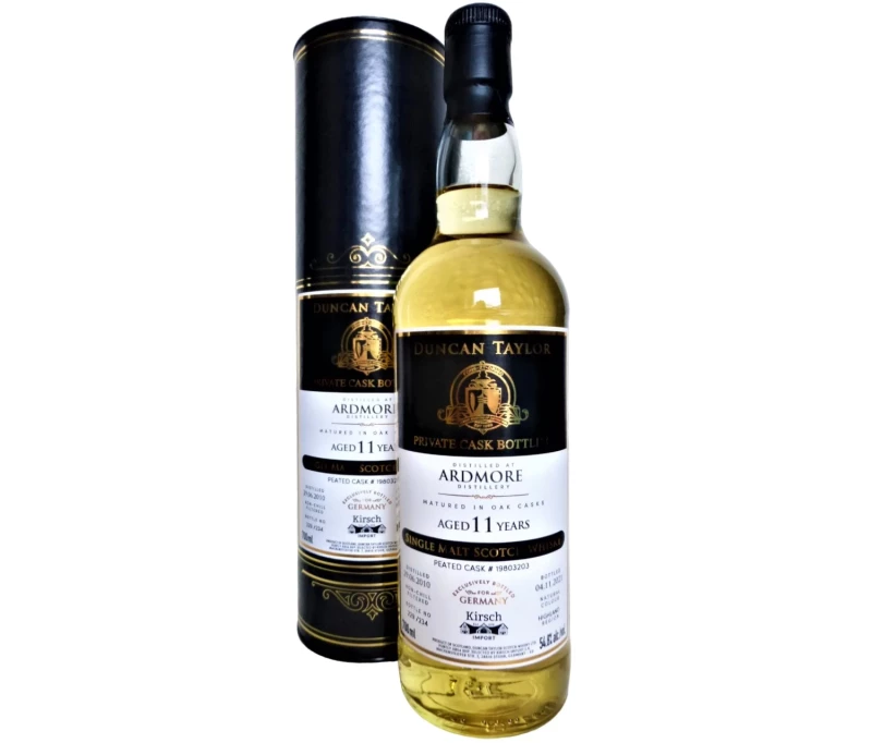 Ardmore 2010 Peated Cask 54,8% Vol Private Cask Duncan Taylor Exclusive for Germany