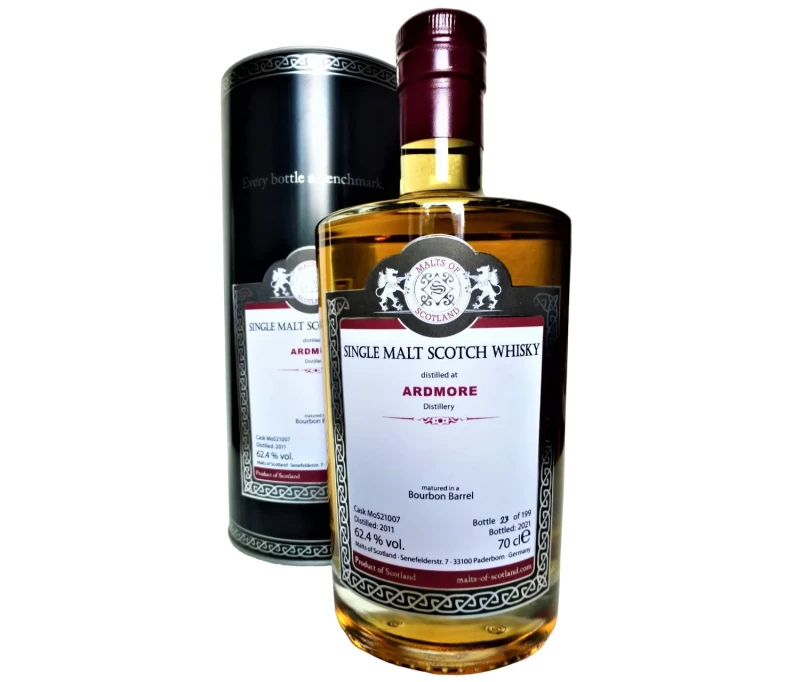 Ardmore 2011 Bourbon Barrel 62,4% Vol Malts of Scotland