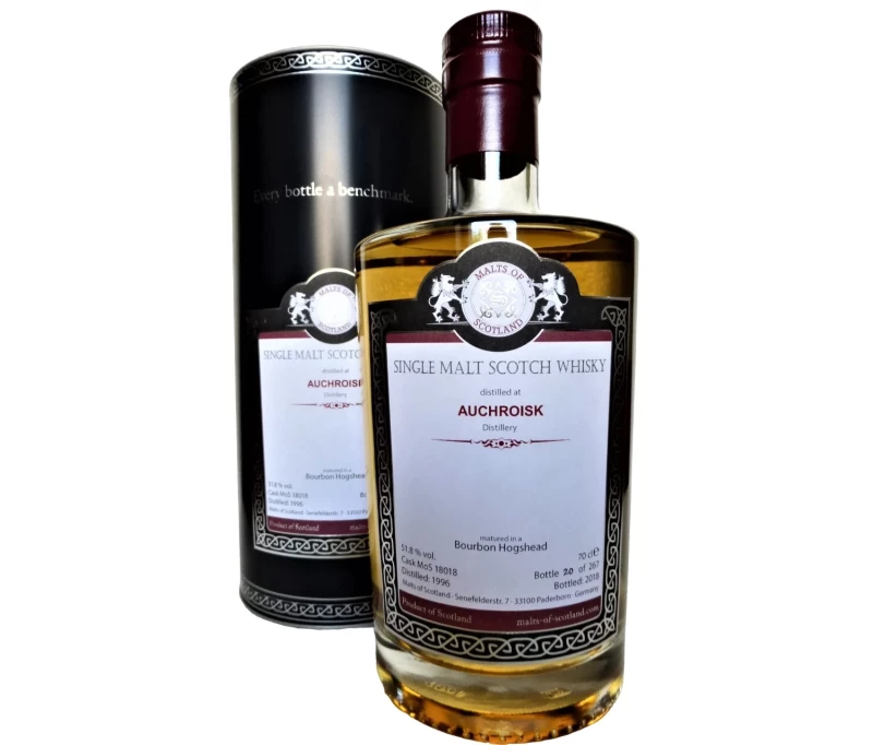 Auchroisk 1996 Bourbon Hogshead 51,8% Vol Malts of Scotland