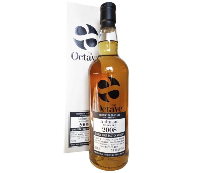 Aultmore 2008 The Octave Sherry Octave Cask 53,9% Vol Duncan Taylor