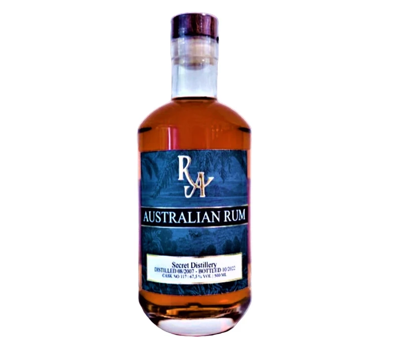 Australia Single Cask Rum 2007 15 Jahre 67,5% Vol RA Rum Artesanal