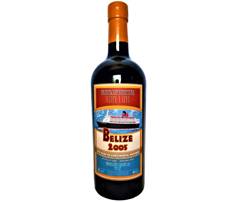 Belize Rum 2005 Travellers Destillerie 46% Vol Transcontinental Rum Line