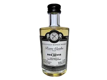 Ben Nevis 1996 Rare Casks Bourbon Hogshead 47,3% Vol Malts of Scotland Miniatur