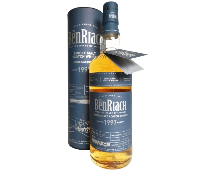 Benriach 1997 Bourbon Barrel 49,5% Vol Exclusive for Germany