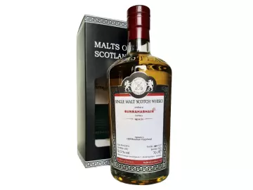 Bunnahabhain 2007 Peated Refill Bourbon Barrel 51,5% Vol Malts of Scotland