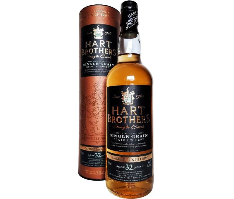 Cambus 1991 Bourbon Cask 54,3% Vol Hart Brothers Exclusive for Germany