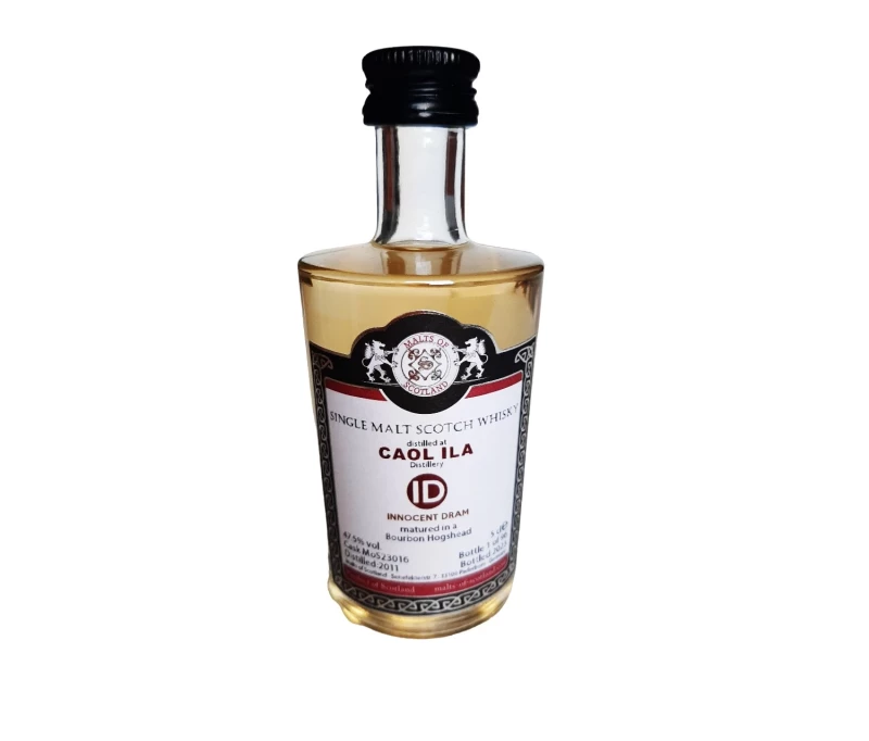 Caol Ila 2011 Innocent Dram Bourbon Hogshead 47,5% Vol Malts of Scotland Miniatur