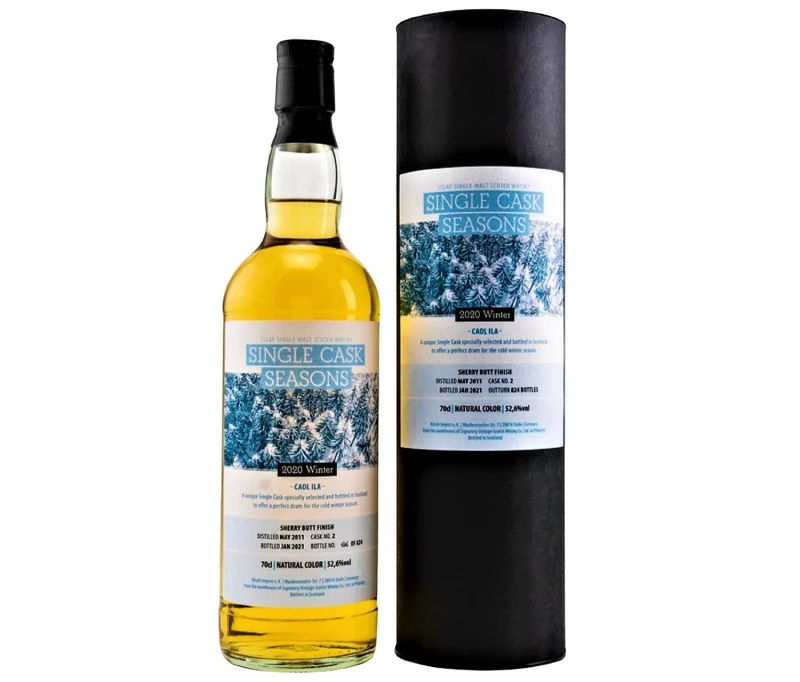 Caol Ila 2011 Single Cask Seasons Winter 2020 Sherry Butt Finish 52,6% Vol Signatory Selected by Kirsch Whisky Import