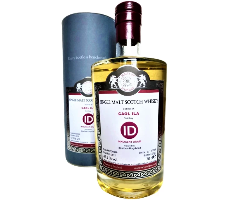 Caol Ila 2012 Innocent Dram Bourbon Hogshead 47,5% Vol Malts of Scotland