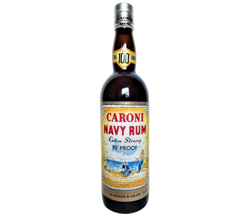 Caroni Navy Rum 100th Anniversary Extra Strong 90° Proof 18 Jahre 51,4% Vol Velier & La Maison du Whisky