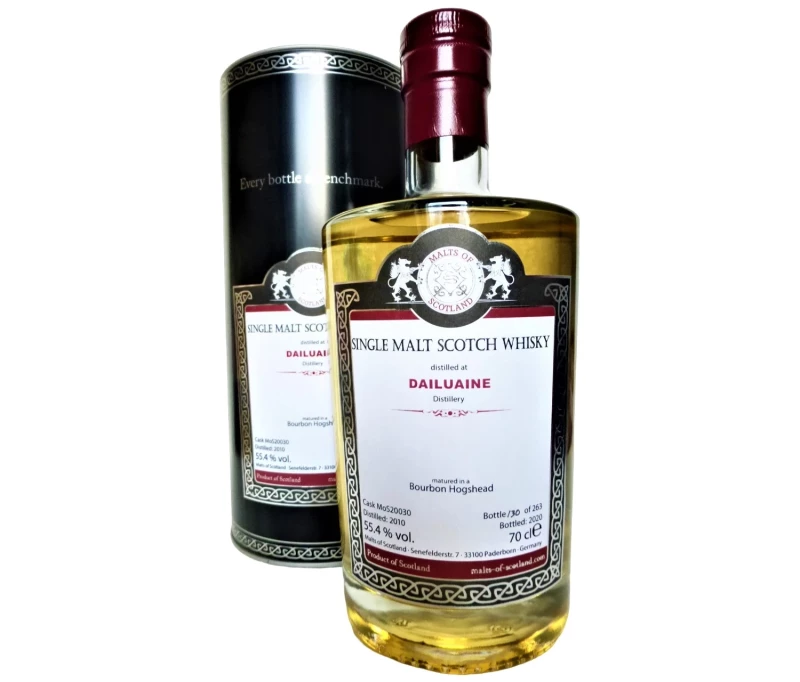 Dailuaine 2010 Bourbon Hogshead 55,4% Vol Malts of Scotland