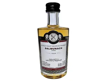 Dalmunach 2015 Refill Sherry Hogshead 57,4% Vol Malts of Scotland Miniatur