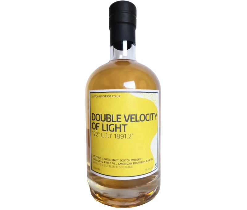 Double Velocity of Light 2006 First Fill American Bourbon Barrel 55,9% Vol Scotch Universe