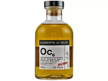 Elements of Islay Oc6 Bruichladdich Octomore 2011 Ex-Bourbon Barrels 58,1% Vol