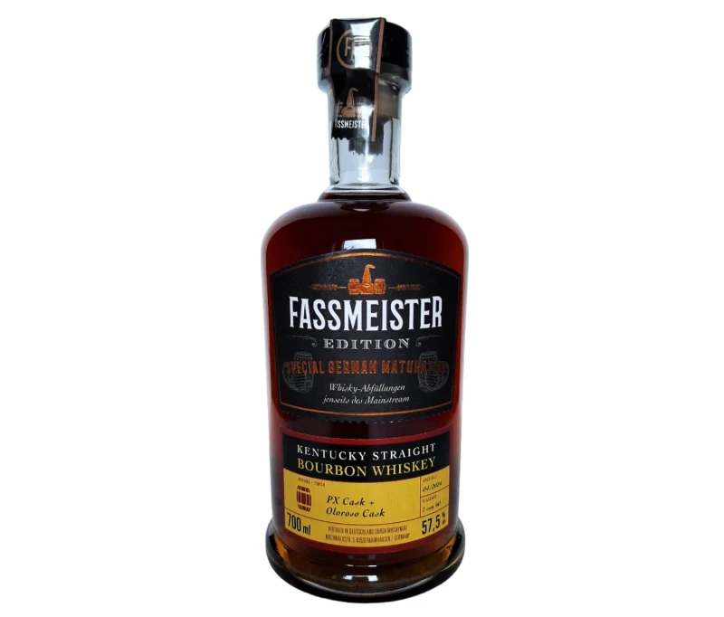 Fassmeister Kentucky Straight Bourbon Whiskey PX und Oloroso Sherry Cask 57,5% Vol