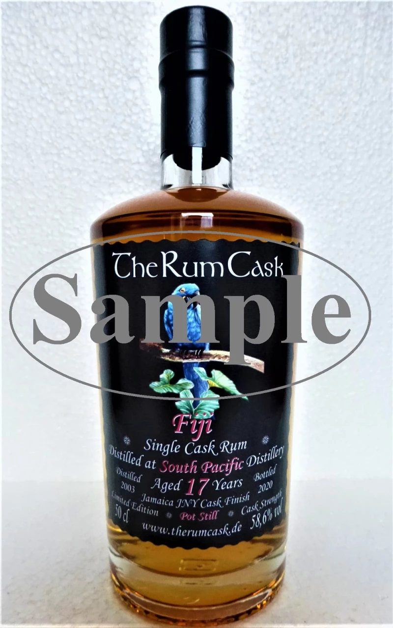 Fiji Single Cask Rum 2003 Jamaica JNY Cask Finish 58,6% Vol TheRumCask Sample in verschiedenen Größen