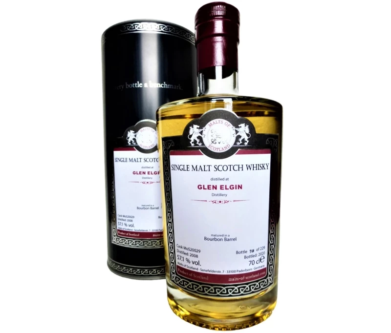 Glen Elgin 2008 Bourbon Barrel 57,1% Vol Malts of Scotland