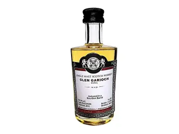 Glen Garioch 2012 Bourbon Barrel 56,1% Vol Malts of Scotland Miniatur