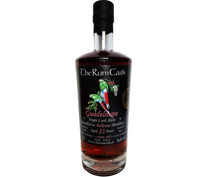 Guadeloupe Single Cask Rum 1998 Bellevue Destillerie 56,6% Vol TheRumCask