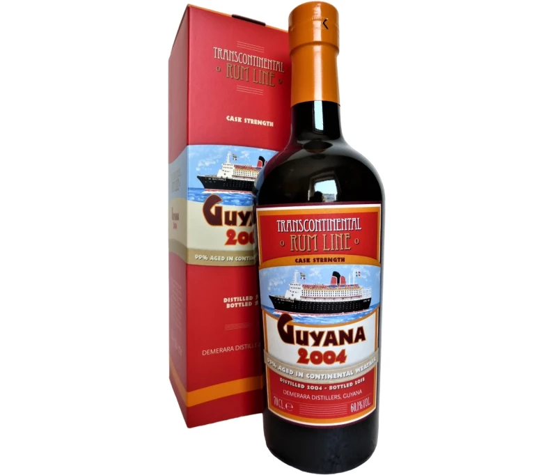 Guyana Rum 2004 Demarara Distillers Cask Strength 60,1% Vol Transcontinental Rum Line