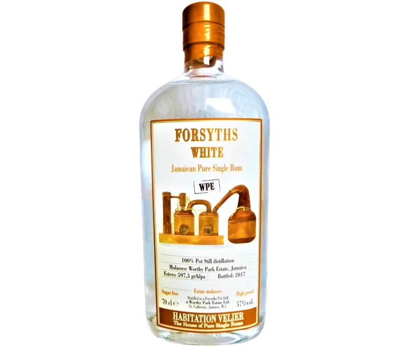 Habitation Velier Forsyths WPE White Jamaica Pur Single Rum 57% Vol