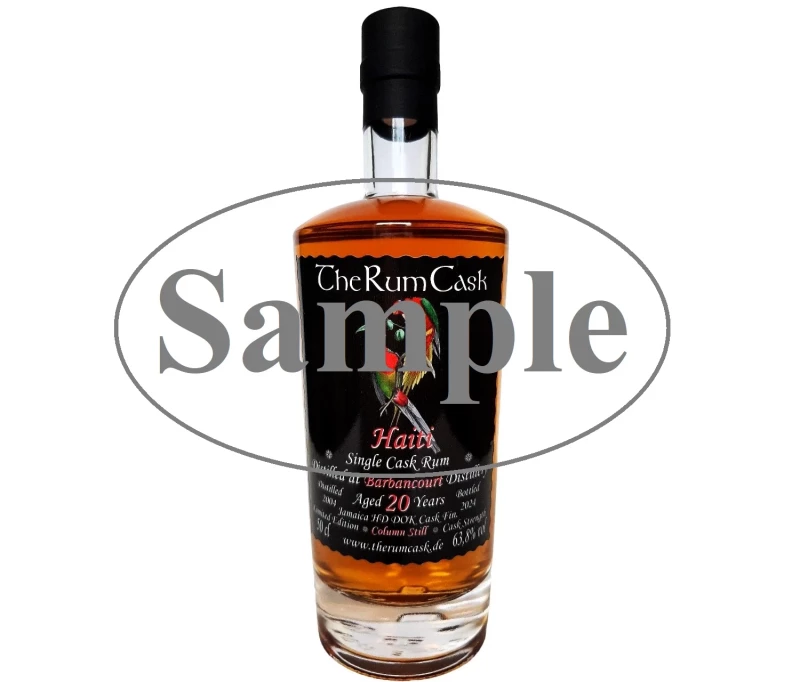 Haiti Single Cask Rum 2004 Barbancourt Destillerie Jamaica HD DOK Cask Finish 63,8% Vol TheRumCask Sample