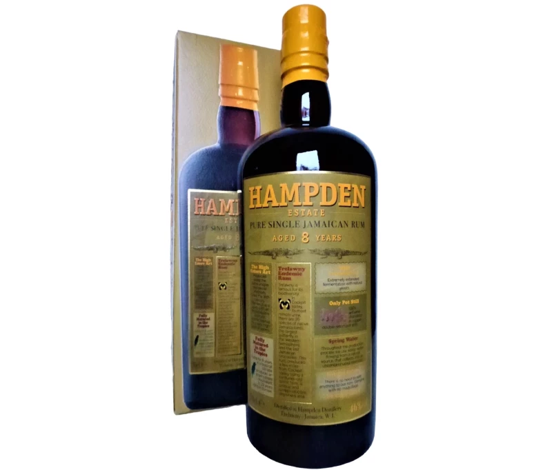 Hampden Estate 8 Jahre Pure Single Jamaican Rum 46% Vol