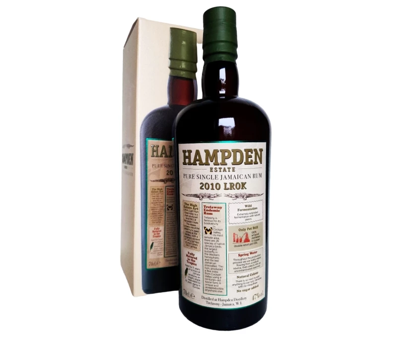 Hampden LROK 2010 47% Vol Pure Single Jamaican Rum