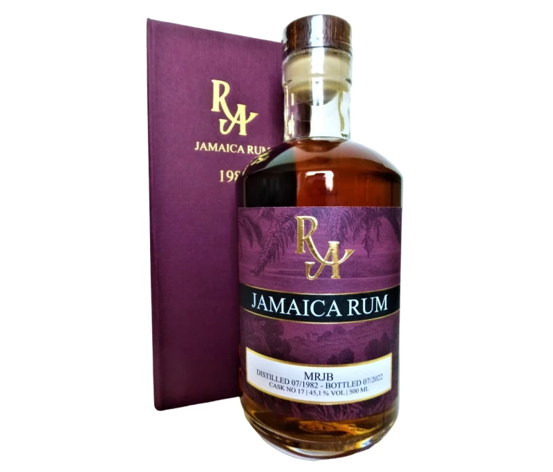 Jamaica Single Cask Rum 1982 Mark MRJB 40 Jahre 45,1% Vol RA Rum Artesanal