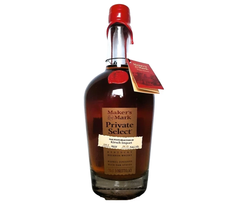 Maker's Mark Private Select Oak Stave Selection by Kirsch Import 54,75% Vol Exclusive for Germany