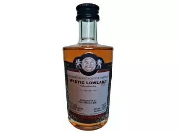 Mystic Lowland 2011 Port Wine Cask 53,2% Vol Malts of Scotland Miniatur