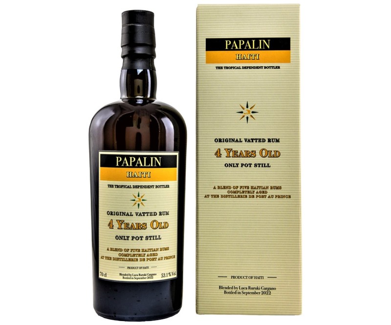 Papalin Rum 4 Jahre 53,1% Vol Velier
