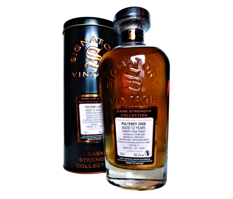 Pulteney 2008 Fresh Sherry Butt Finish Cask Strength Collection Signatory