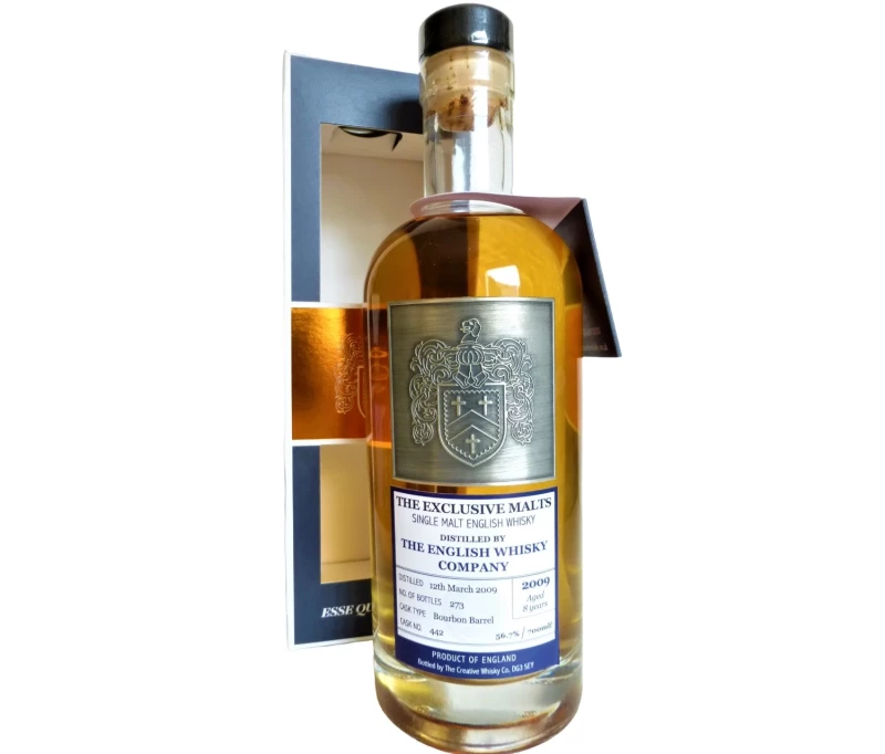 St. George`s 2009 David Stirk Exclusive Malts Bourbon Barrel 56,7% Vol The Creative Whisky Company