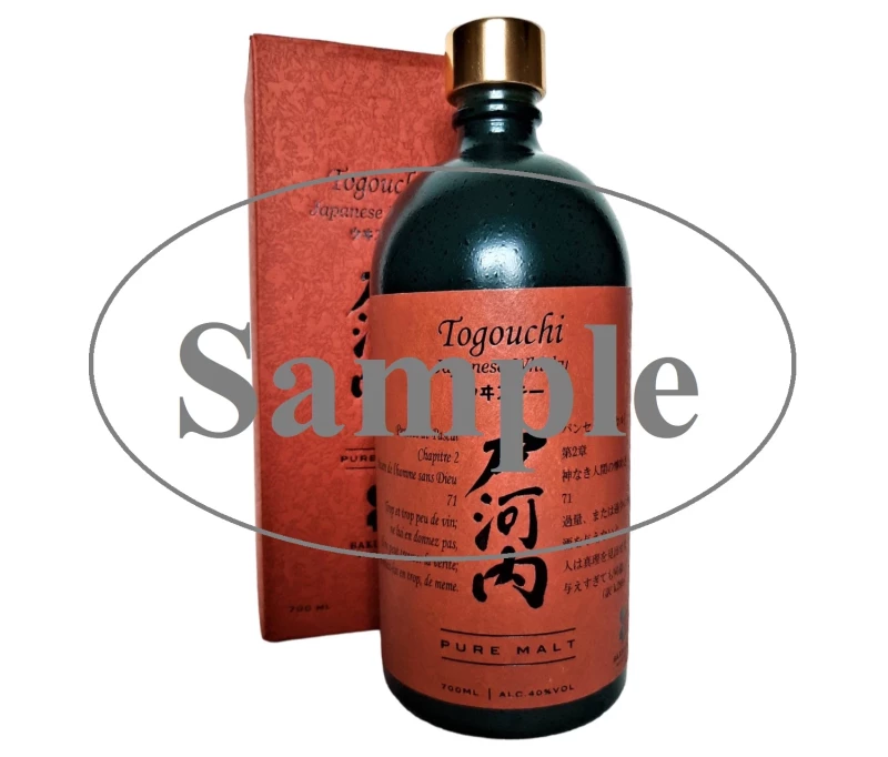 Togouchi Pure Malt Whisky 40% Vol Originalabfüllung Sample