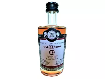 Tullibardine 2010 Innocent Dram Amarone Wine Cask 47,5% Vol Malts of Scotland Miniatur