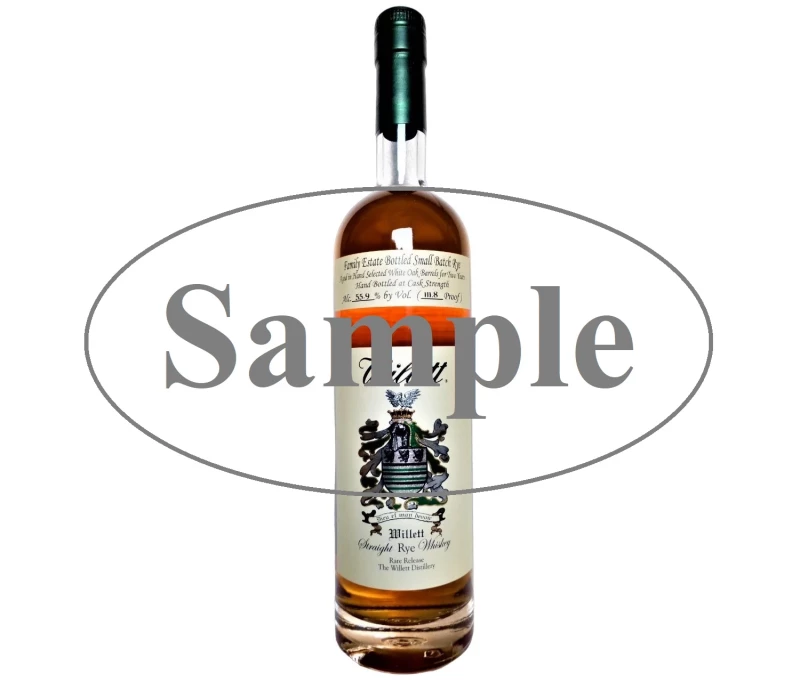 Willett 2 Jahre Straight Rye Whiskey 55,9% Vol Originalabfüllung Sample
