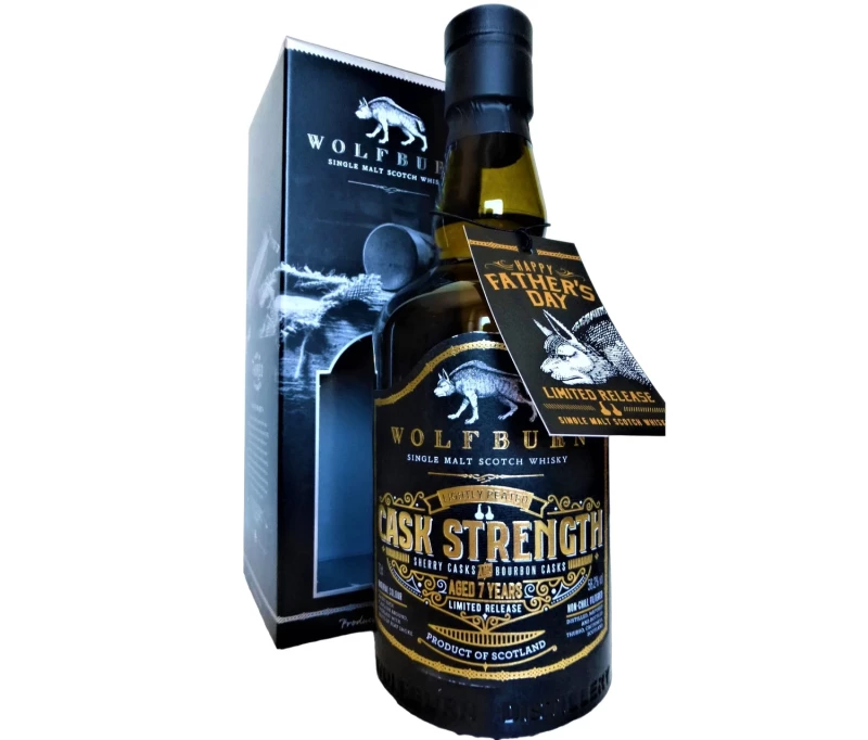 Wolfburn Father´s Day Edition 2022 Oloroso Sherry & Bourbon Cask 58,2% Vol Originalabfüllung